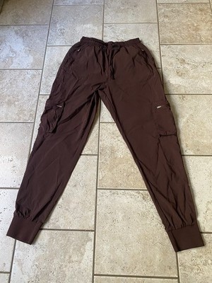 BoohooMAN Brown Tech Cargo Joggers, Medium, Good Condition