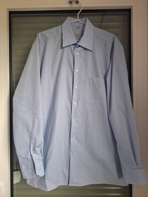 Nobel League Selection Herren Hemd Gr 41/16''. Langarm Hellblau Neue