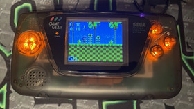 SEGA Game Gear! Recapped! New Smoke Shell! LCD LED USBC Mods!! Works Great!