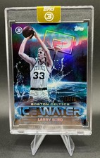 2025-26 Topps 3 Basketball Larry Bird Ice Water /49 IW-34