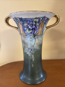 VASE EN PORCELAINE De Limoges Bernardaud modèle Borghèse EUR 100,00