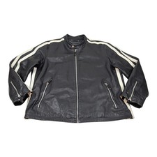 M Julian Wilsons Leather Black Motorcycle Caf...