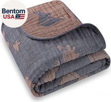 Ultra Soft Muslin Baby Blanket, a Versatile Swaddle and Crib for Babies, Toddler