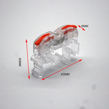 DIN Rail Mini Fast Wire Cable Connectors Universal Compact Conductor Spring Spli