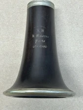 R Marlene Paris  Standard Bb Soprano Wood Clarinet Bell