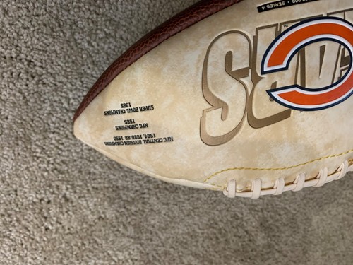 2000 Limited Edition Chicago Bears Football Series 4 Of 25 000 SIGNED 