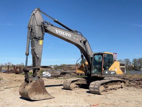 2018 Volvo EC250EL Hydraulic Excavator Cab A/C Trackhoe 42" Bucket 215HP bidadoo