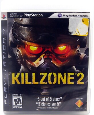 Complete Killzone 2 Sony Futuristic Shooter PlayStation 3 PS3 2009 Good