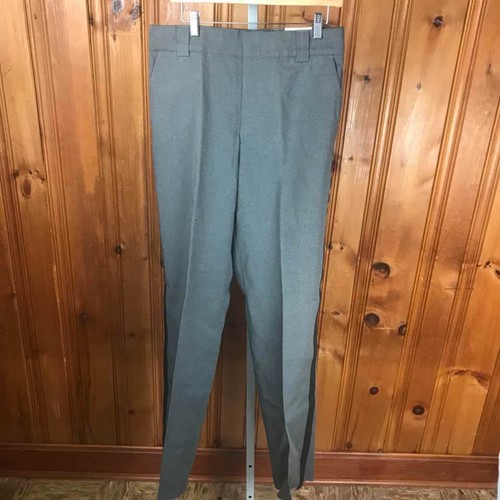 NWT Blauer 8590-4 Uniform Pants Mens Unhemmed Class Act Grey / Black Stripe - Picture 4 of 8