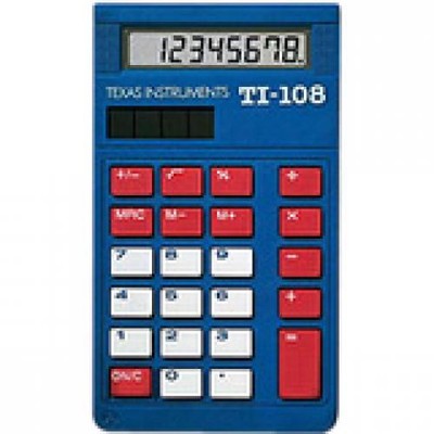 Texas Instruments TI-108 Simple Calculator