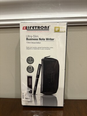 Lifetrons Deluxe Edition Ultra slim Business Note Writer 7.9mm Paper to Computer