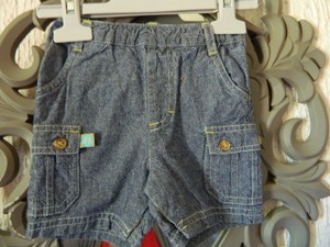 Short En Jeans Bebe Garcon T 3 Mois Sergent Major Ebay
