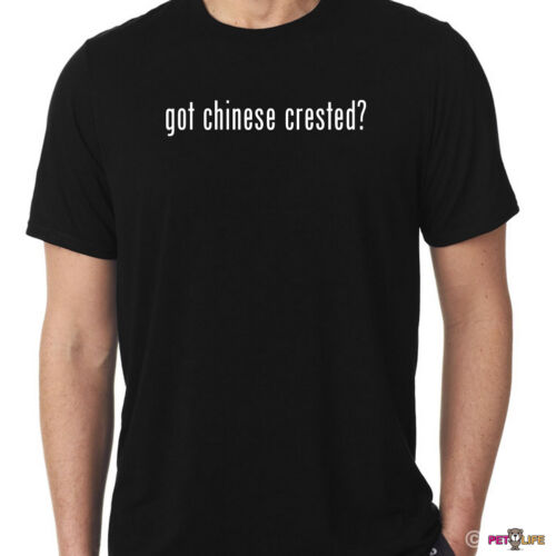 Got Chinese Crested Tee Shirt #2 puff - Afbeelding 1 van 3