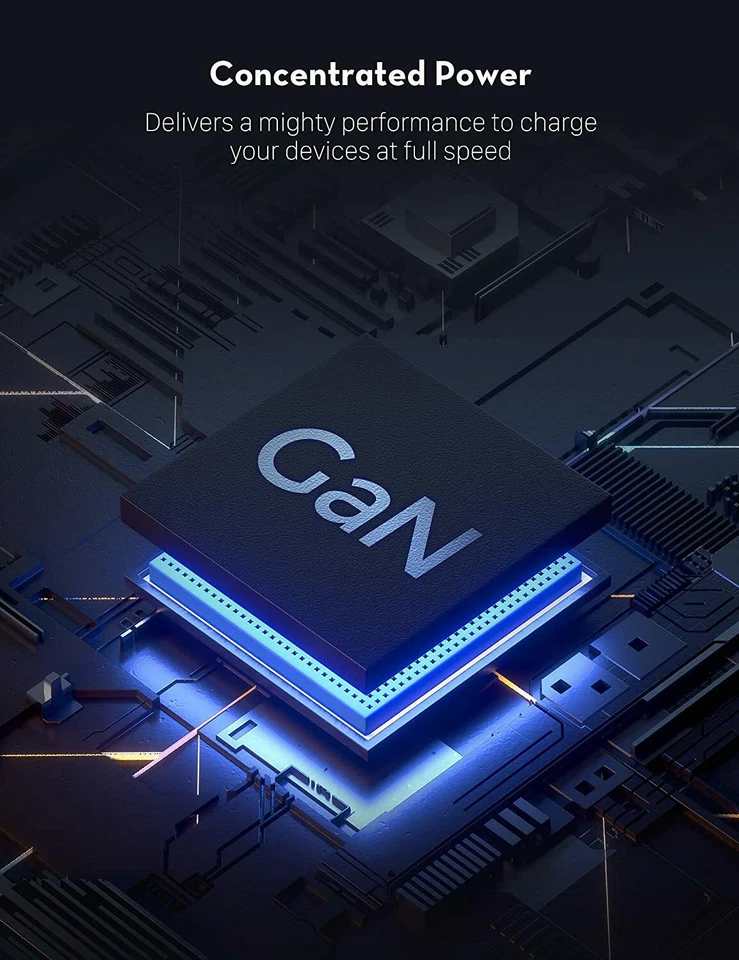 Cargador USB Tipo C RAVPOWER PC112 61W Cargador de Pared PD 3.0 Carga Rápida PB09 Foto 4 de 4