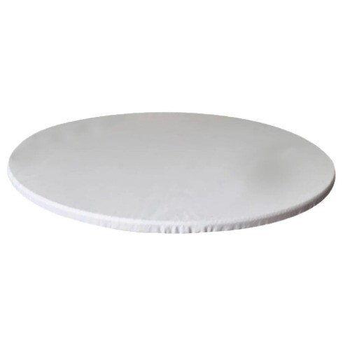 Elastic Table Protector Waterproof Fitted Table Cover with Elastic Edged 120cm - Bild 6 von 14
