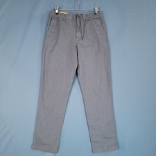 Goodfellow  Co Men's Casual Everyday Pants Mid Rise Straight Leg Gray Size S