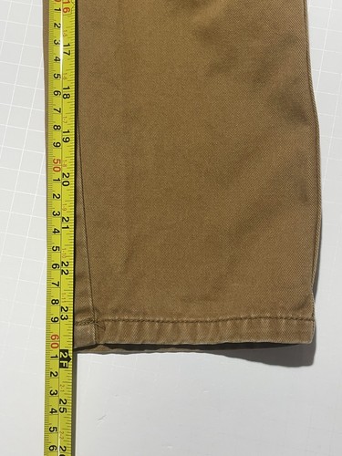 CHEROKEE Khaki Pants Youth 10 24” Inseam 32" Outseam Beige - Picture 6 of 12