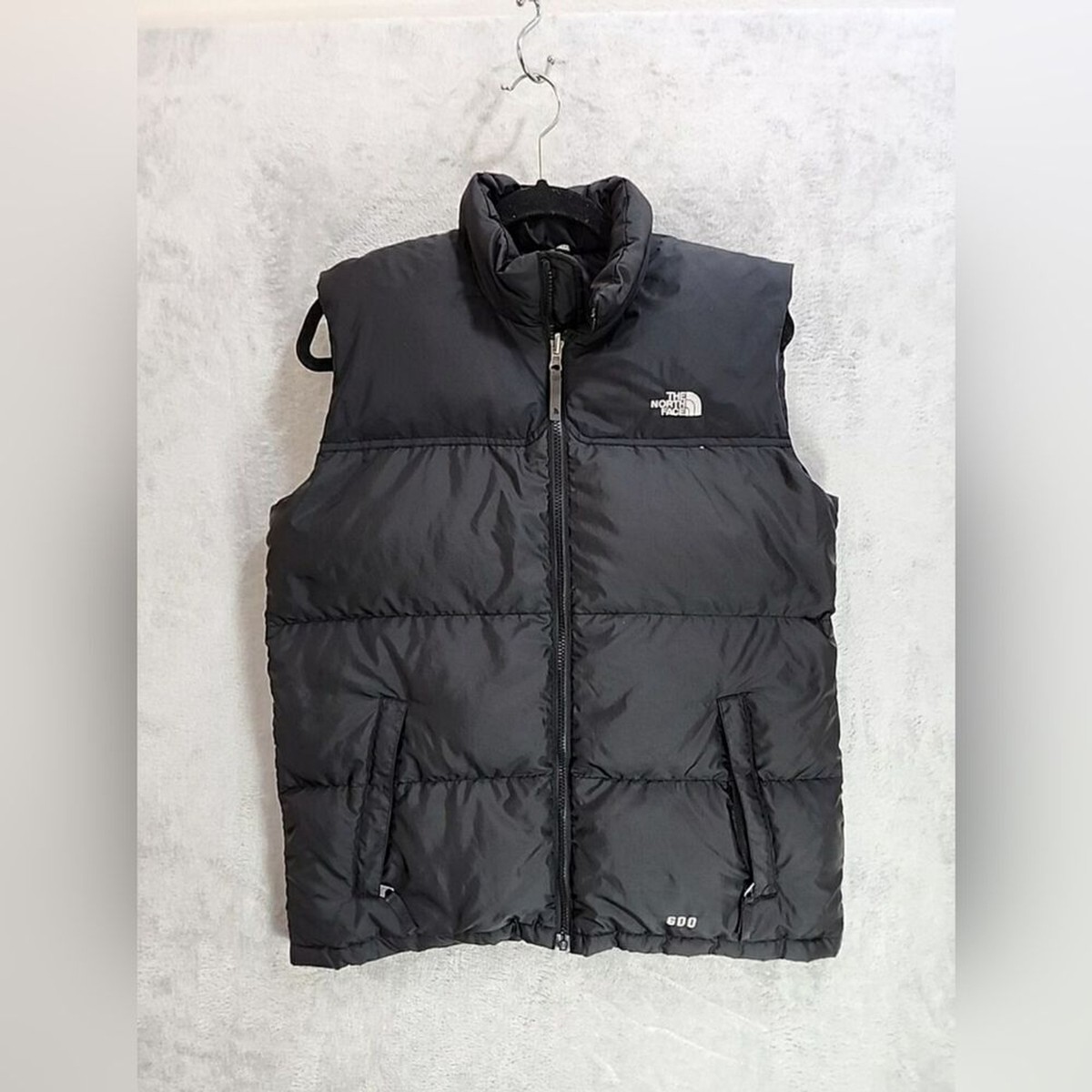 The North Face Black Sleeveless Full-Zip Puffer Down NUPTSE The North Face Black Sleeveless Full-Zip Puffer Down NUPTSE