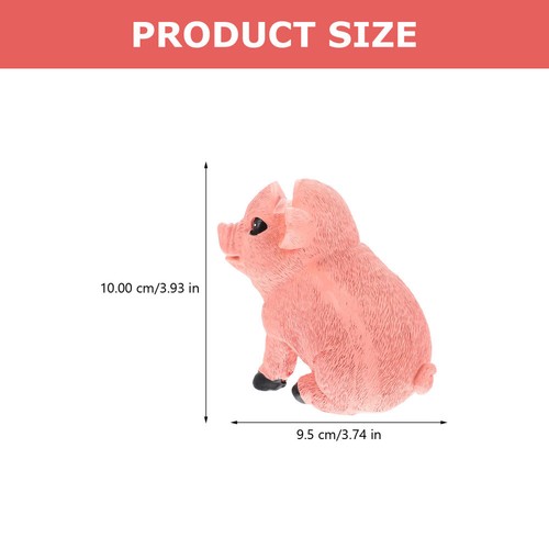 Display Stand Lovely Cartoon Resin Glasses Display Stand Desktop Pig Ornament - 第 3/12 張圖片