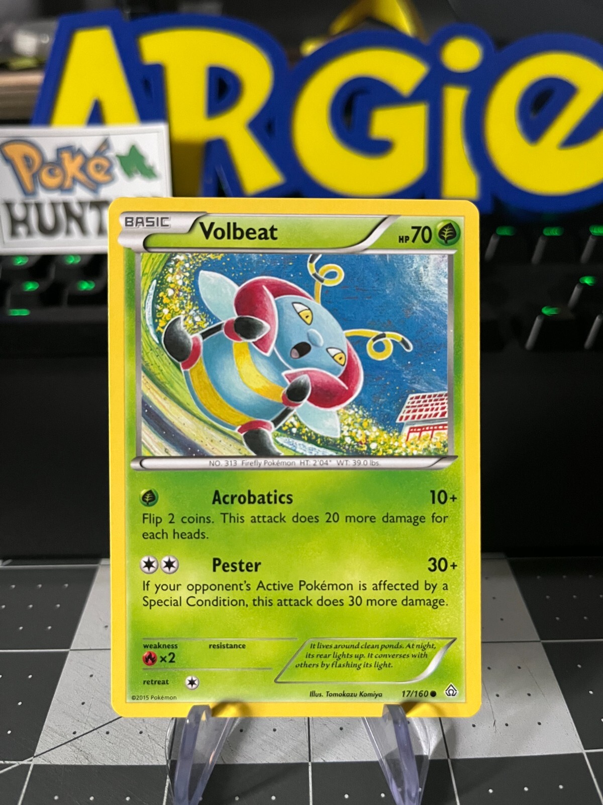 Volbeat 17/164 Common - XY Primal Clash - NM/LP