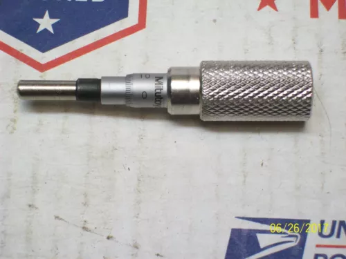 MITUTOYO MICROMETER HEAD 0-5mm RANGE , 40