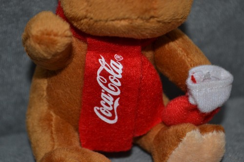 Brand New Coca Cola 6" 15cm Reindeer Plush Soft Toy Christmas Gift Collectable - Picture 2 of 6