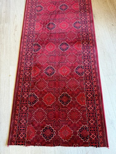 Traditional Oriental Red bordo Hall-Runner heavy Density -Assorted Lengths - Picture 4 of 6