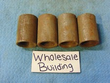 1/2" FNPT PIPE COUPLING 1-9/16" LONG LOT OF 4 