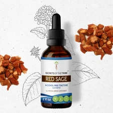 Secrets Of The Tribe Red Sage Tincture Alcohol-FREE