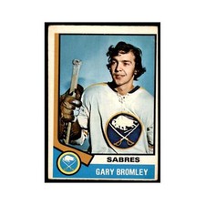 1974 O-Pee-Chee Gary Bromley RC Buffalo Sabres #7