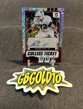 2021 Contenders Draft Picks College Game Ticket Red Explosion Walker Little Auto