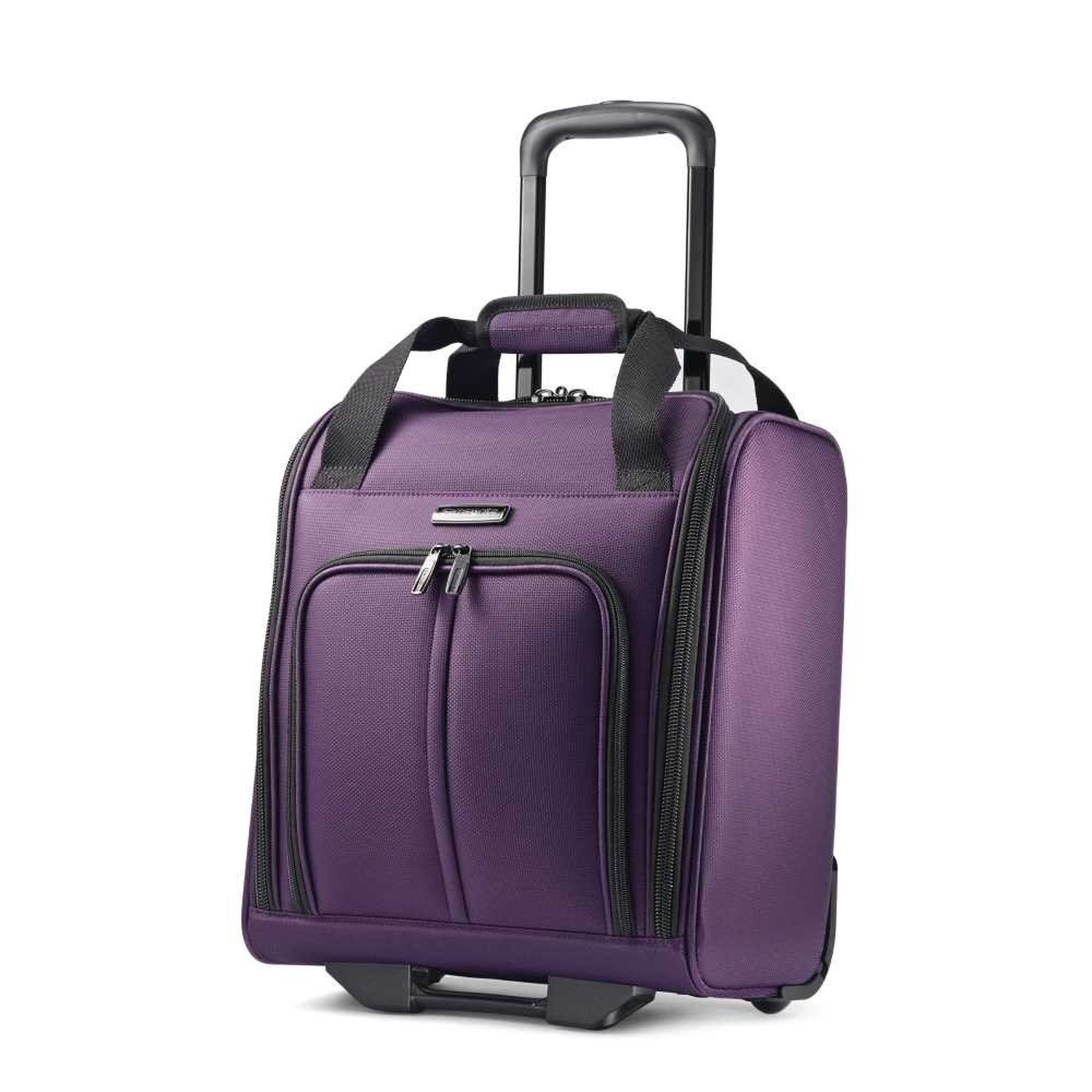 samsonite lineate underseat carry on boarding bag with spinner wheels