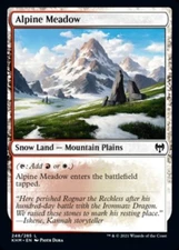 Alpine Meadow [Kaldheim] Magic MTG