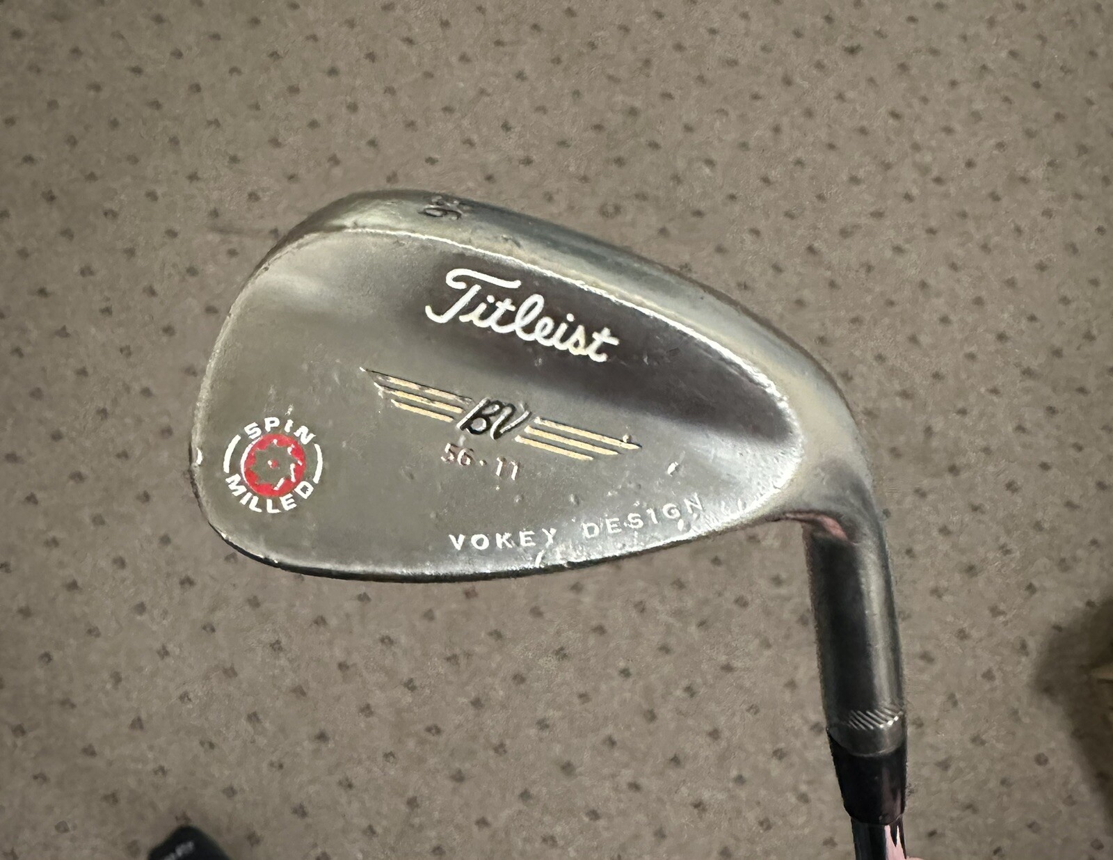 Titleist Vokey BV Spin Milled Sand Wedge SW 56 Degrees 56-11 Wedge Flex RH
