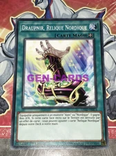 YU GI OH DRAUPNIR CARD, NORDIC RELIC LEHD-FRB14 x 3