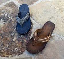 New MEN's RDVOL Beach Sandals Comfort Outdoor Flip Flop --"DESERT"