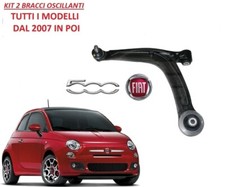 2 BRACCI BRACCETTI OSCILLANTI SOSPENSIONE FIAT 500 1.3 MULTIJET 1.2 BENZINA GPL