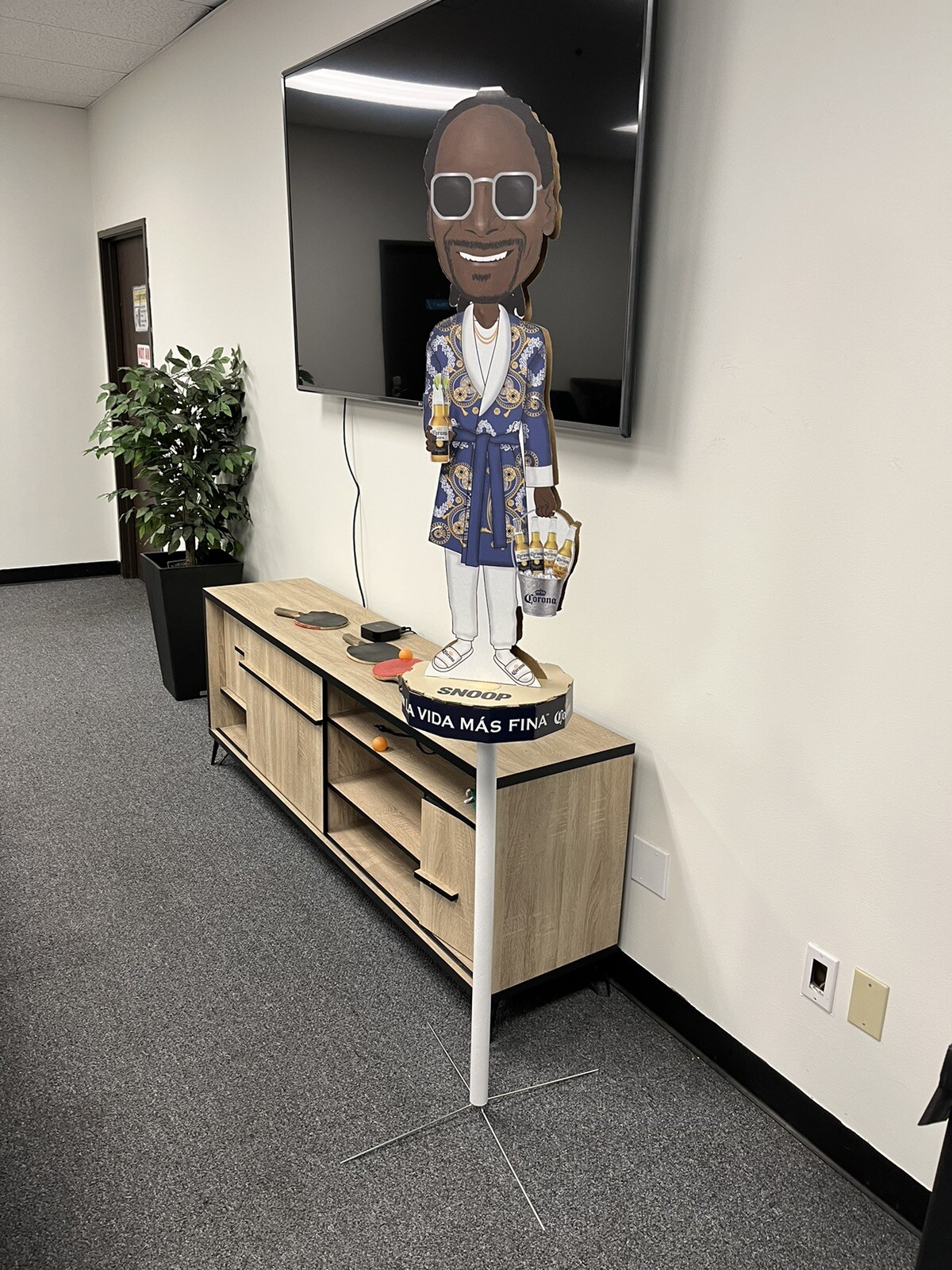 Snoop Dogg Corona extra beer cardboard display eBay