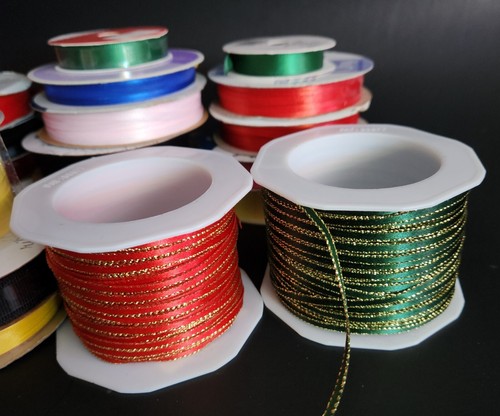 Vintage Ribbon Lot 100+ Yards - Picture 4 of 6