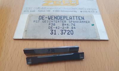 2 Zettl/Mimatic 31.3720 P30 insert for piercing