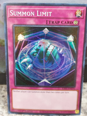 yugioh summon card Summon Limit - RA01-EN070 Super Rare main image 1