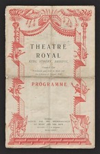 Betty Balfour "PYGMALION" Heron Carvic / Richard Stapley 1943 Bristol Program