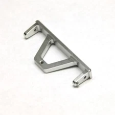 NEW STRC CNC Machined Aluminum Rear Chassis Rail Brace Silver : SCX10 / SCX10 II