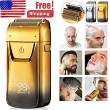 2-IN-1 Electric Shaver Trimmer Razor USB Rechargeable Hair Beard Shaving Machine