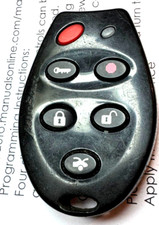 Oem Astrostart 6-button 1-way Car Starter Remote Control 310-052-452 J5f-tx2000