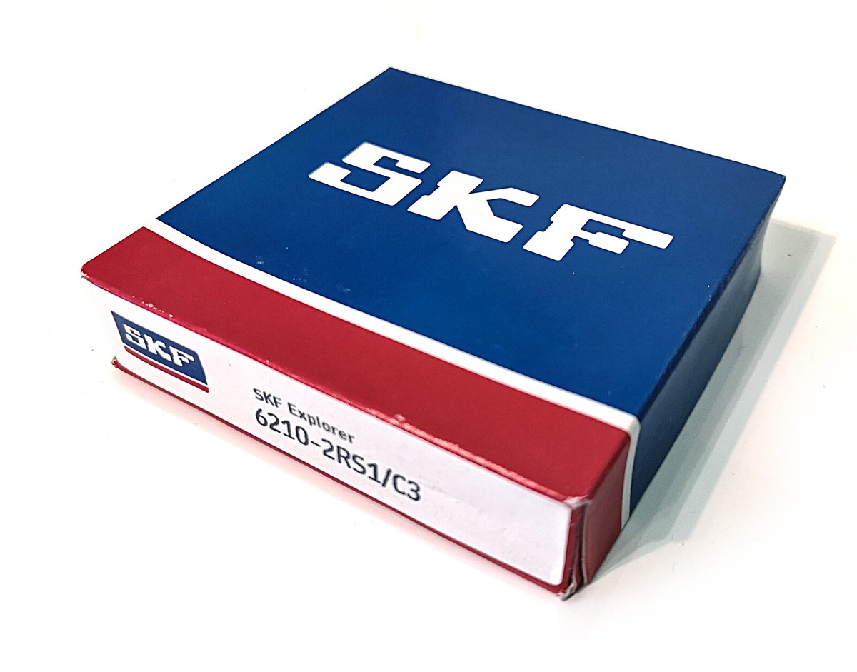 SKF Explorer 6210-2RS1/C3 Deep Groove Ball Bearing 50x90x20mm 