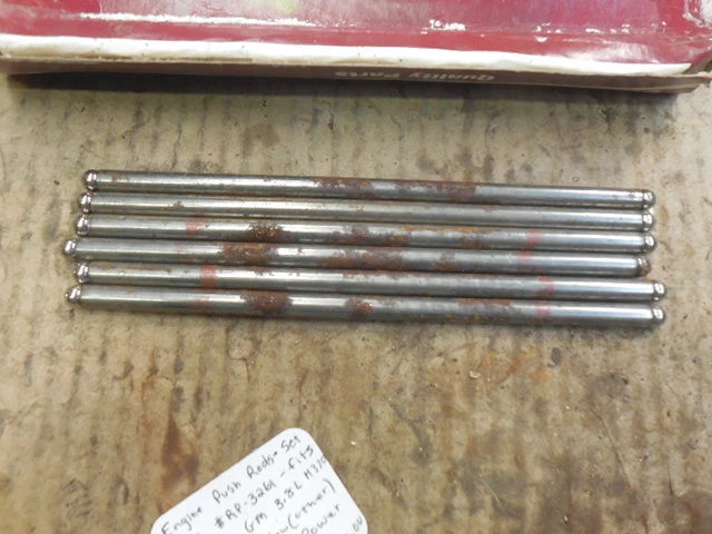 发动机推杆 6 件套 #RP-3261 - 适合 75 - 90 GM 3.8L H370 — 第 2/4 张图片