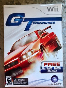 New Gt Pro Series Nintendo Wii Includes Wii Racing Wheel Ships Fast Ebay