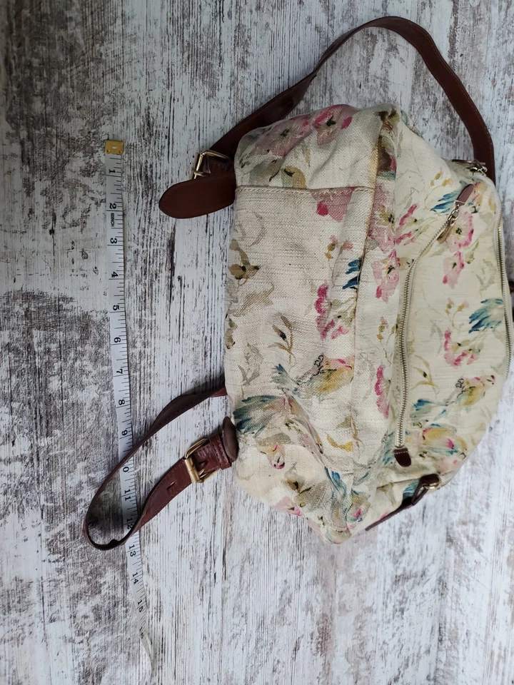 Tommy Bahama Mochila Tropical Pájaros Correas para el Hombro Cremalleras Tela Cartera Foto 4 de 4