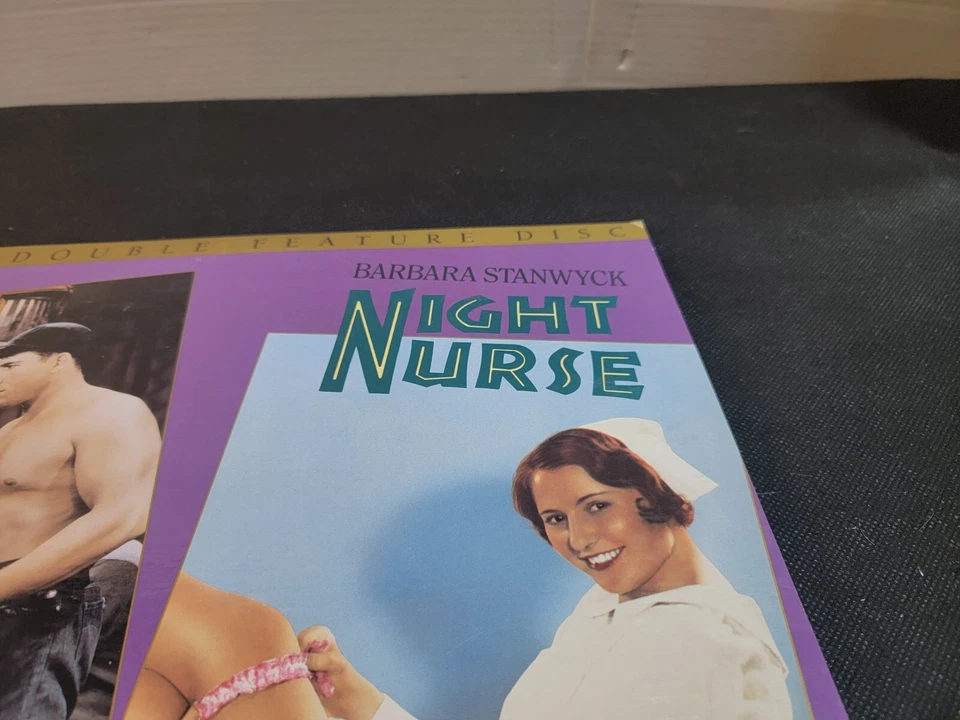 BABY FACE/NIGHT NURSE FORBIDDEN HOLLYWOOD DOUBLE FEATURE 2 DISC LASERDISC - Image 3 of 4